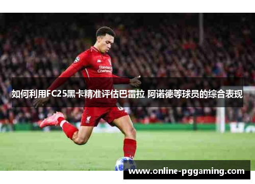 如何利用FC25黑卡精准评估巴雷拉 阿诺德等球员的综合表现